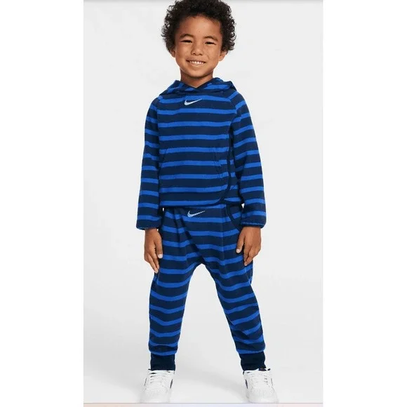 Nike Toddler ReadySet Blue and Black 2pc Set 76M251-F95, 3T - Picture 1 of 5
